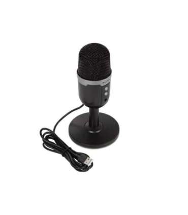 Studio microphone with BLOW LED stand