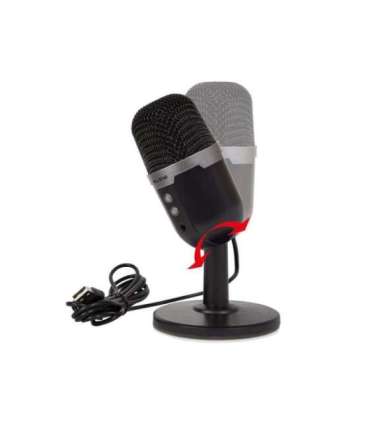Studio microphone with BLOW LED stand
