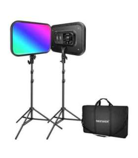 Kit Neewer RGB168 RGB LED, two lamps 60W 2500-8500K