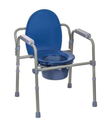 Folding toilet chair 3in1 KT100AM
