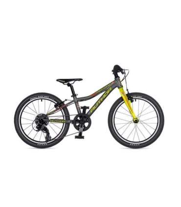 Author Record jalgratas, 20'', Temple Grey/Lime