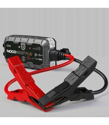 NOCO GB40 Boost 12V 1000A Jump Starter starter device with integrated 12V/USB battery
