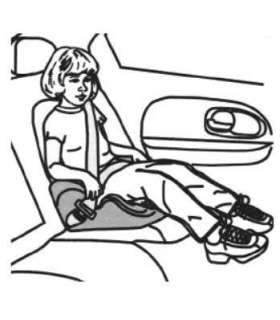 Istmekõrgendus pikkusele 126-150 cm R129 must