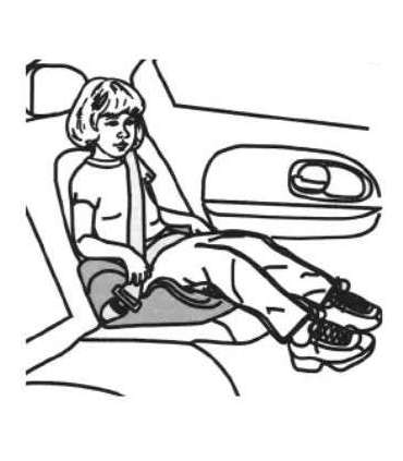 Istmekõrgendus pikkusele 126-150 cm R129 must