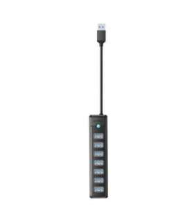 Orico Hub USB-A to 7xUSB-A 3.0 - black