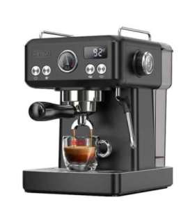 HiBREW H10A piston espresso machine with temperature control (black)