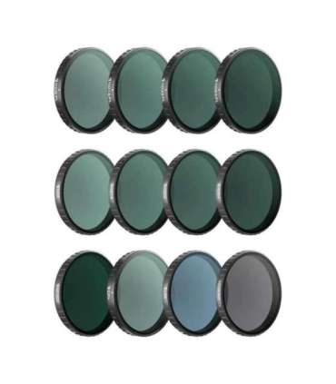 Freewell Filter Set for OSMO Action 6 – Mega Kit – 12-piece package