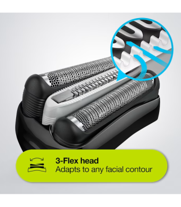 Braun Shave&Style Shaver 3000BT Series 3 Operating time (max) 45 min NiMH Black