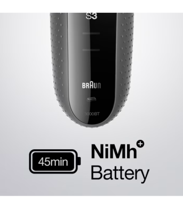 Braun Shave&Style Shaver 3000BT Series 3 Operating time (max) 45 min NiMH Black