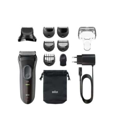 Braun Shave&Style Shaver 3000BT Series 3 Operating time (max) 45 min NiMH Black
