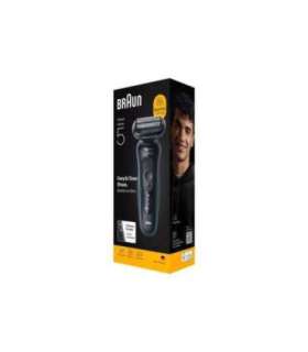 Braun 52-B1000s Series 5 Shaver, Black/Blue