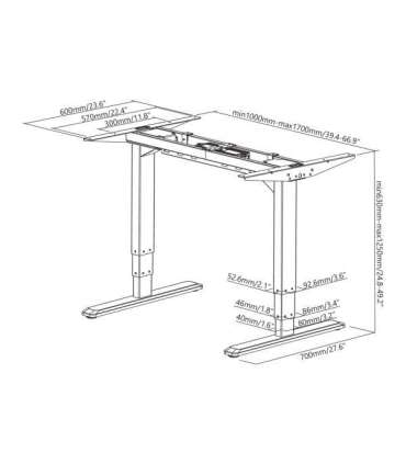 Sbox MD-223R Desk Motorized