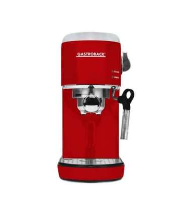 Gastroback 42719 Design Espresso Piccolo red