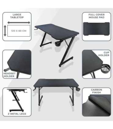 Subsonic Gaming Desk Assassins Creed