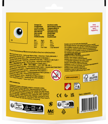 LEGO Creator oranž kass