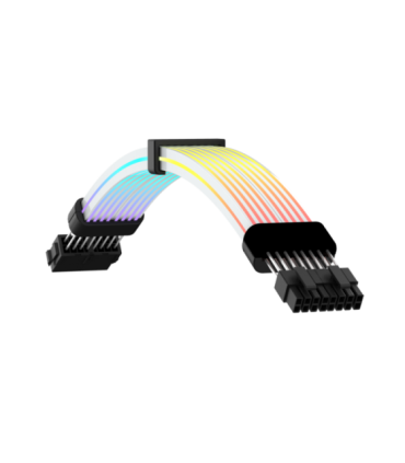 Gamemax PSU Extension cable VGA/CPU 2x8PIN-B Black