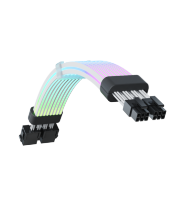 Gamemax PSU Extension cable VGA/CPU 2x8PIN-B Black