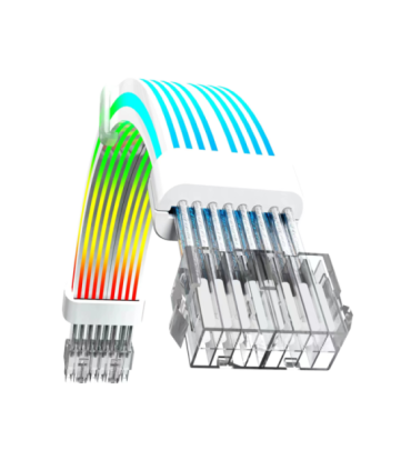 Gamemax PSU Extension cable VGA/CPU 2x8PIN-B White