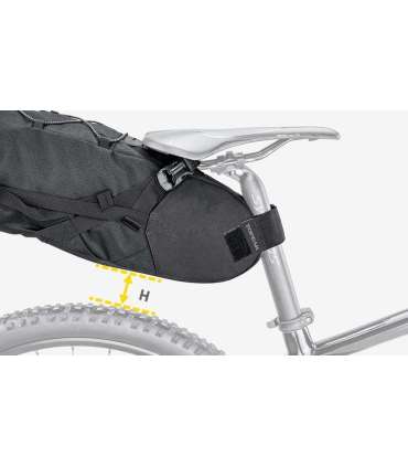 Bike bag  Topeak Loader Backloader (under saddle 15 litres)