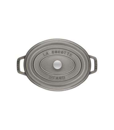Staub Roaster La Cocotte 27cm oval grey 40500-276-0 405002760 (40500-276-0)