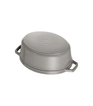 Staub Roaster La Cocotte 27cm oval grey 40500-276-0 405002760 (40500-276-0)