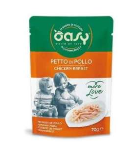 Oasy More Love Chicken breast pouch 70gr