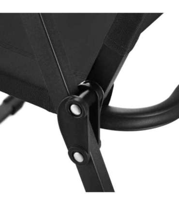 NC4307 BLACK FOLDING CHAIR NILS CAMP