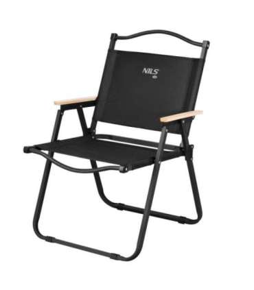 NC4307 BLACK FOLDING CHAIR NILS CAMP