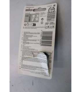 SALE OUT. Braun 52B Head Replacement Pack Black DAMAGED PACKAGING