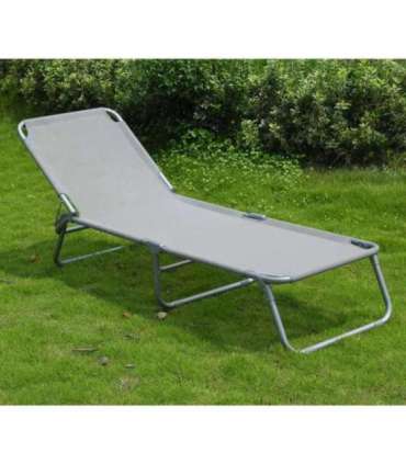 Шезлонг TRIP 57x191xH28см