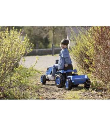 Smoby Traktor sinine Farmer XL käruga