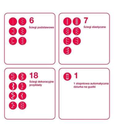 SINGER 4432 Black Automatic sewing machine Electromechanical