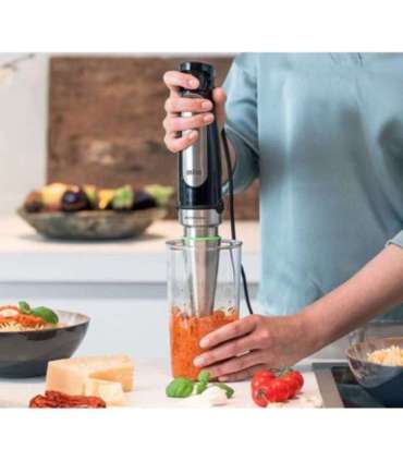 Braun Hand Blender MQ7000X MultiQuick Immersion Hand Blender 1000 W Black/Stainless Steel