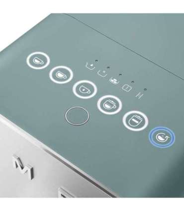 Smeg Collection Espresso Coffee Machine BCC13EGMEU Emerald Green