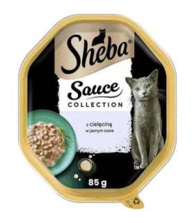 SHEBA Tacka Sos Cielęcina 85g