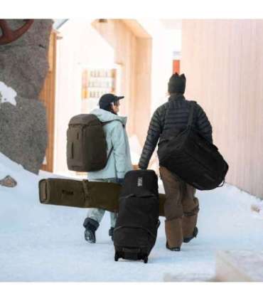 Thule 5157 Roundtrip Rolling Ski and Snowboard Boot Backpack 60L Deep Khaki