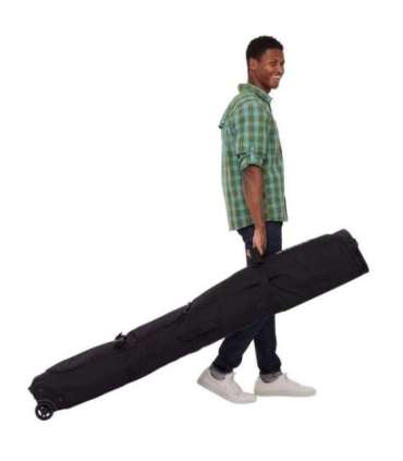 Thule 5176 Roundtrip Rolling Snowboard Bag 165cm Black