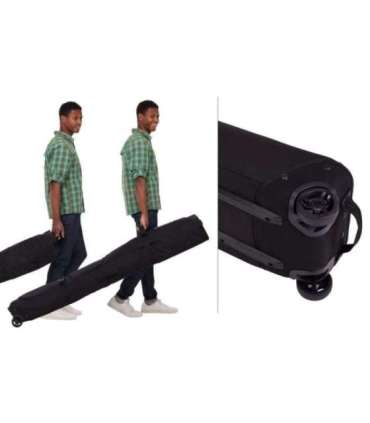 Thule 5176 Roundtrip Rolling Snowboard Bag 165cm Black