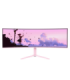 Arozzi Nova 49 " VA 32:9 165 Hz 4 ms 5120 x 1440 pixels 350 cd/m² HDMI ports quantity 2 Pink