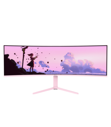Arozzi Nova 49 " VA 32:9 165 Hz 4 ms 5120 x 1440 pixels 350 cd/m² HDMI ports quantity 2 Pink