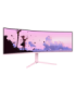 Arozzi Nova 49 " VA 32:9 165 Hz 4 ms 5120 x 1440 pixels 350 cd/m² HDMI ports quantity 2 Pink