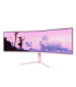 Arozzi Nova 49 " VA 32:9 165 Hz 4 ms 5120 x 1440 pixels 350 cd/m² HDMI ports quantity 2 Pink