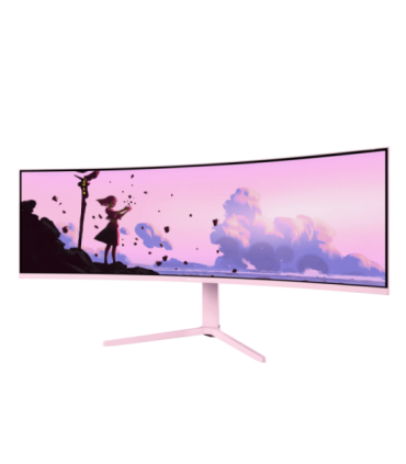Arozzi Nova 49 " VA 32:9 165 Hz 4 ms 5120 x 1440 pixels 350 cd/m² HDMI ports quantity 2 Pink