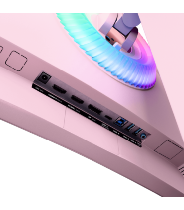 Arozzi Nova 49 " VA 32:9 165 Hz 4 ms 5120 x 1440 pixels 350 cd/m² HDMI ports quantity 2 Pink