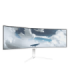 Arozzi Nova 49 " VA 32:9 165 Hz 4 ms 5120 x 1440 pixels 350 cd/m² HDMI ports quantity 2 White