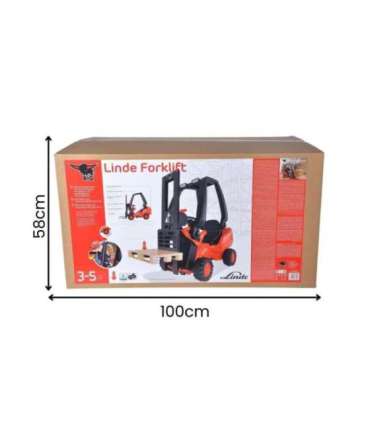 BIG Linde Forklift Pedal Forklift