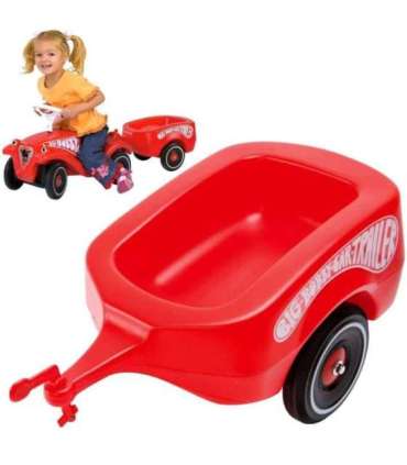 BIG Przyczepka do jeździka Bobby Car czerwona