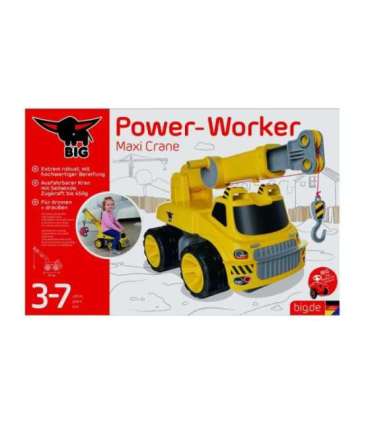 BIG Jeździk Dźwig Maxi Crane