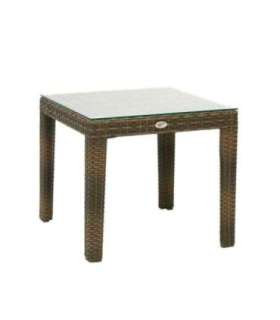 Abilaud WICKER 50x50xH45cm, cappuccino