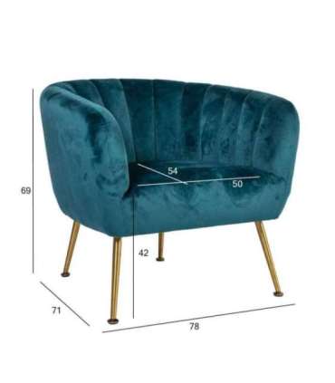 Tugitool TUCKER 78x71xH69cm, mereroheline